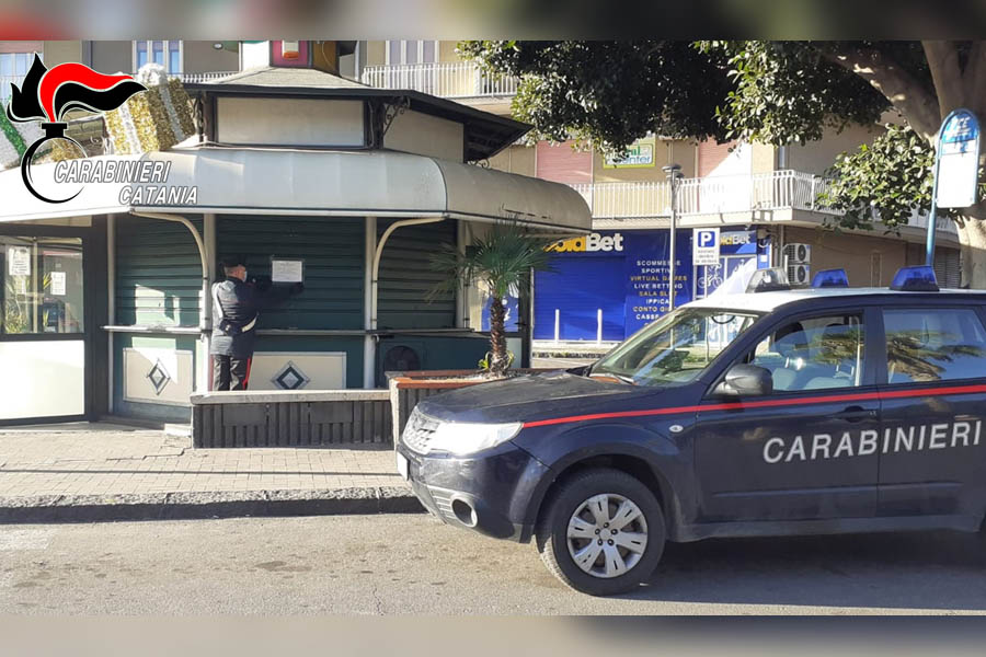 Covid. Biancavilla, multato chiosco aperto a Natale