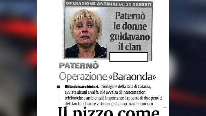 Paternò. Mafia, arrestata la moglie del reggente del clan “Rapisarda”