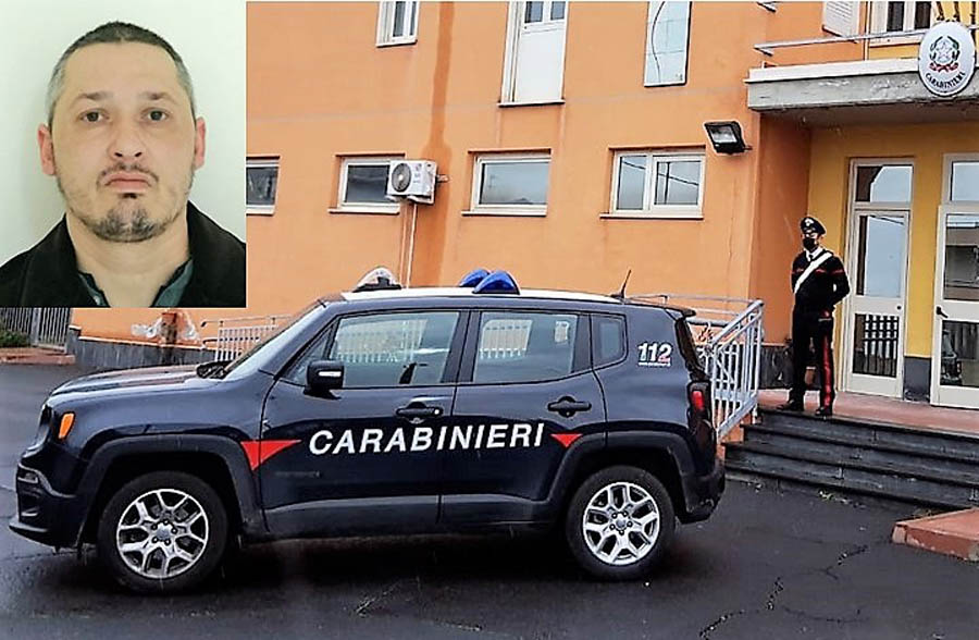 Adrano. Evade dai domiciliari, arrestato 37enne