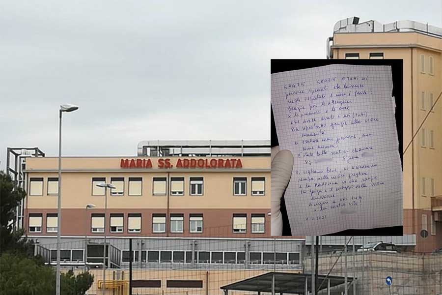 Biancavilla. Pazienti Covid scrivono una lettera agli operatori sanitari