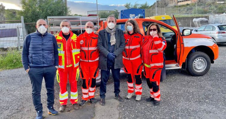 Paternò. Nuovo mezzo antincendio all’Anpas