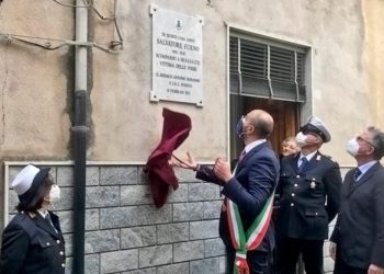 Biancavilla. Una targa ricorda Salvatore Furno vittima delle foibe