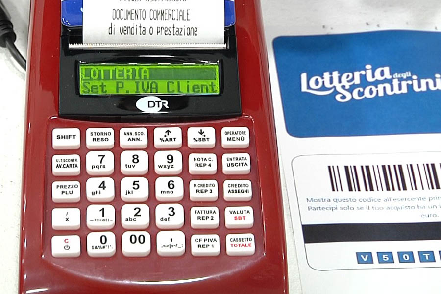 Al via oggi in tutta Italia alla “Lotteria degli scontrini”