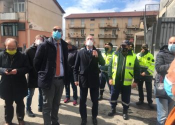 Biancavilla. Visita in città dell’assessore regionale Marco Falcone