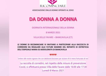 Biancavilla. Associazione “Ricominciare” raccoglie indumenti per neonati, da donare all’ospedale