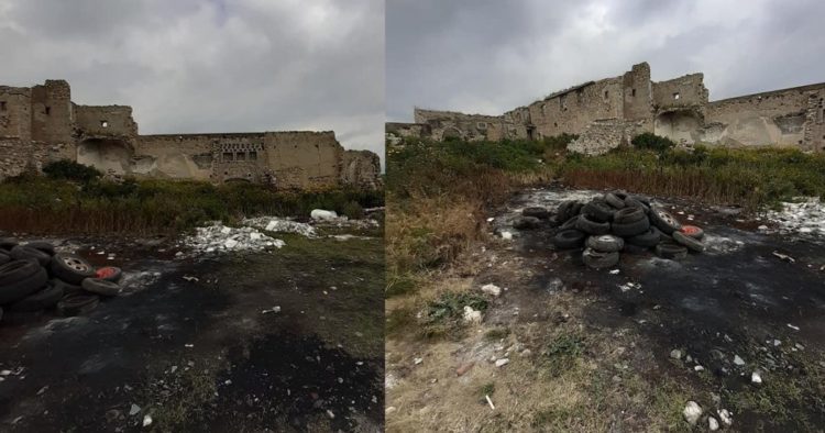 Paternò. Discarica abusiva presso il Castello di Poira