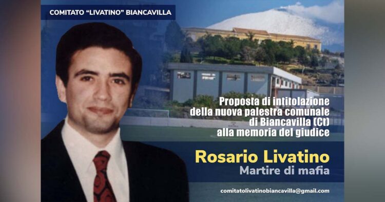 Biancavilla. Comitato “Livatino” chiede intitolazione palestra della Marconi al giudice ragazzino