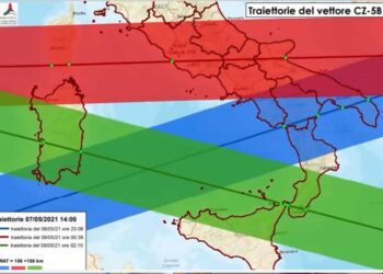 Razzo cinese. La Sicilia tra le possibili traiettorie di rientro