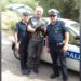 Santa Maria di Licodia. Polizia Municipale ed ufficio tecnico salvano poiana in difficoltà