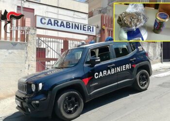 Santa Maria di Licodia. I Carabinieri controllano il contatore elettrico e trovano la droga