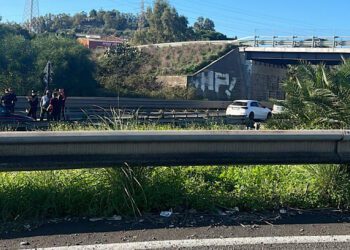 Ss121. Incidente in territorio di Motta Sant’Anastasia