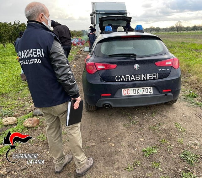Paternò. Controlli contro il caporalato nelle campagne paternesi