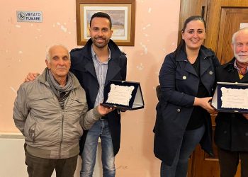 S.M. di Licodia. Una targa per ringraziare Franco Camarda e Salvatore Rizzo