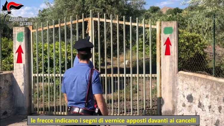 S. M. di Licodia. Operazione dei Carabinieri contro il fenomeno della “guardiania” abusiva