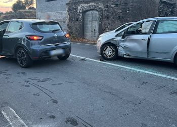 Ss121. Incidente in zona Schettino