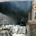 Belpasso. Incendio in stabilimento industriale