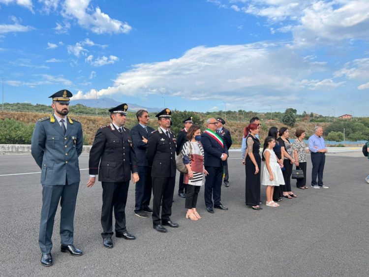 Adrano. Intitolata al maresciallo Alessandro Trovato Elisuperfice di contrada Difesa Luna