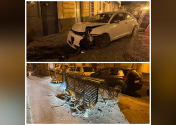 S.M. Di Licodia. Incidente autonomo in via Vittorio Emanuele