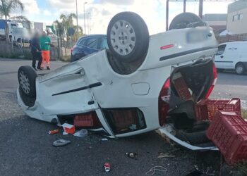 S.M. di Licodia. Incidente in via Cavaliere Bosco