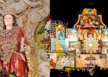 Belpasso. Santa Lucia accolta con commozione e devozione