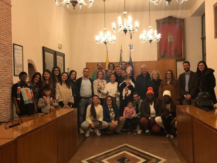 S.M. di Licodia. Scambio di auguri tra SAI e Amministrazione