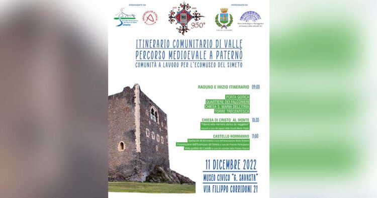 Paternò. Domani al via l’itinerario medievale