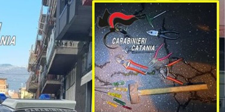 Biancavilla. Denunciato 26enne per possesso di arnesi finalizzati allo scasso
