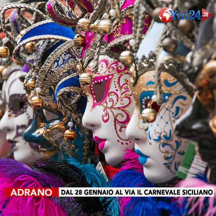 Adrano. Dal 28 Gennaio al via il Carnevale Siciliano