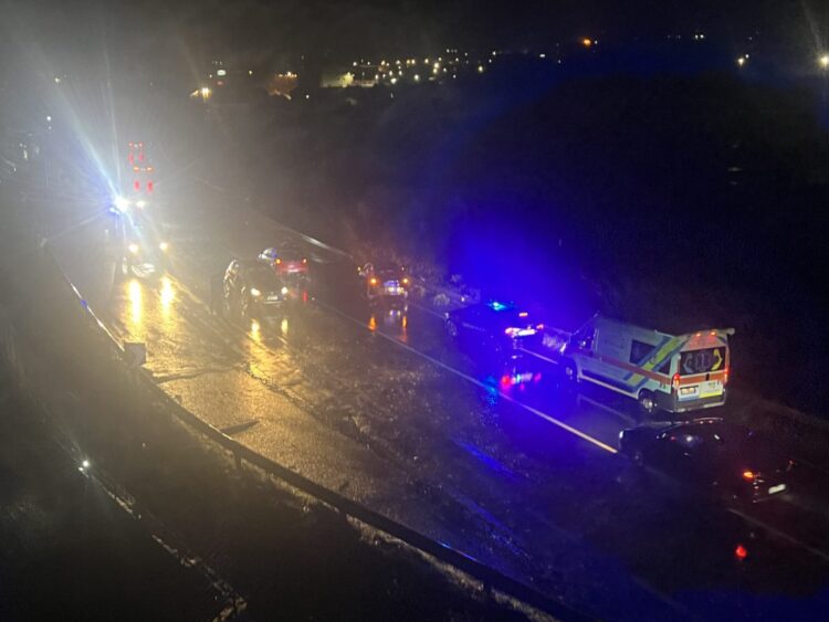 Ss284. Incidente in territorio di S.M. Di Licodia