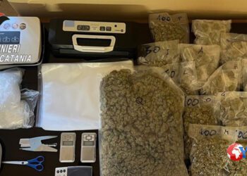 Catania. 2,3Kg di Marijuana in casa. Arrestato