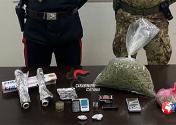 Paternò. Quasi 700 grammi di Marijuana in casa