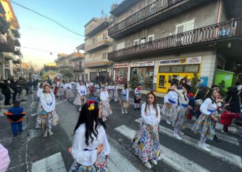 S.M. di Licodia. Successo per il Carnevale 2023