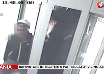 Catania. Rapinatore in trasferta poi “beccato” vicino aereoporto