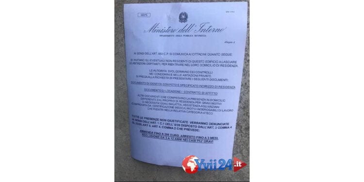 Ragusa-Agrigento: segnalati falsi volantini intestati alla Polizia