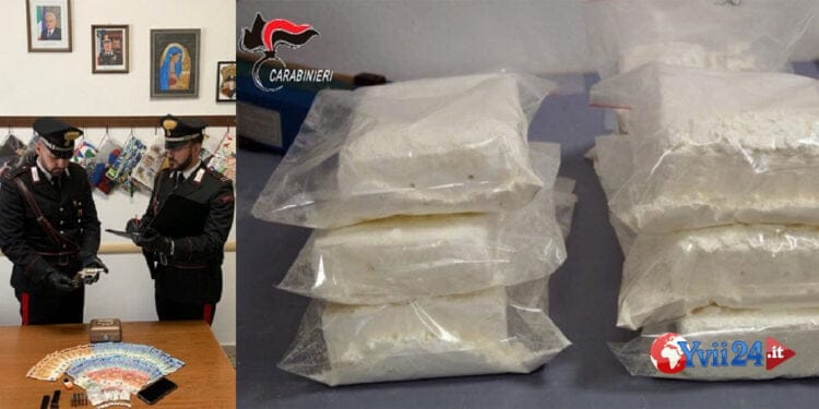 San Cipirello (PA): cocaina nel congelatore, arrestato titolare pizzeria
