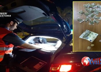 Catania. Droga nel giubbotto: Carabinieri arrestano 22enne