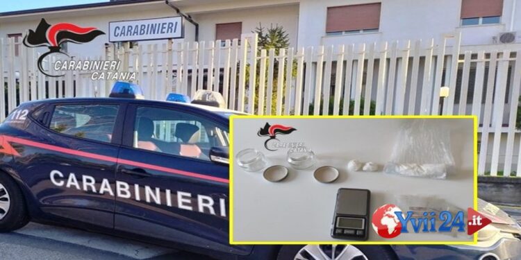 Acireale. 46enne in prova ai servizi sociali spaccia cocaina