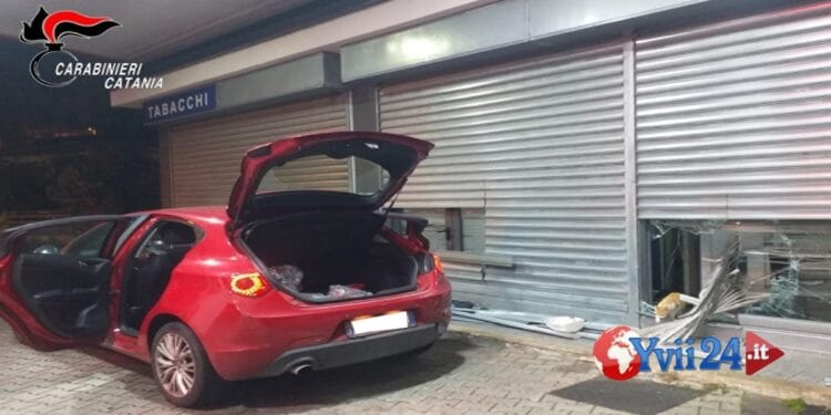 Prov. Catania. Furto con spaccata in distributore di benzina: ai domiciliari 19enne