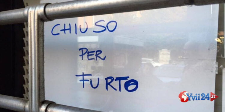 Italia. Furti e rapine, tre su 4 impuniti