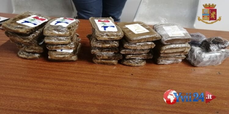 Catania. Sequestrate ingenti quantità di hashish e marijuana