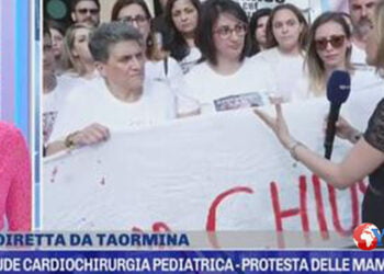 Sicilia. La D’Urso in diretta con l’ospedale