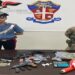Biancavilla. Armi e droga nel solaio del terrazzo: in manette 25enne