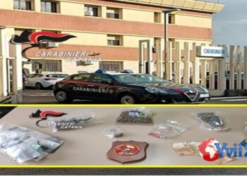 Prov. Catania. Scappa con la droga: ai domiciliari 34enne