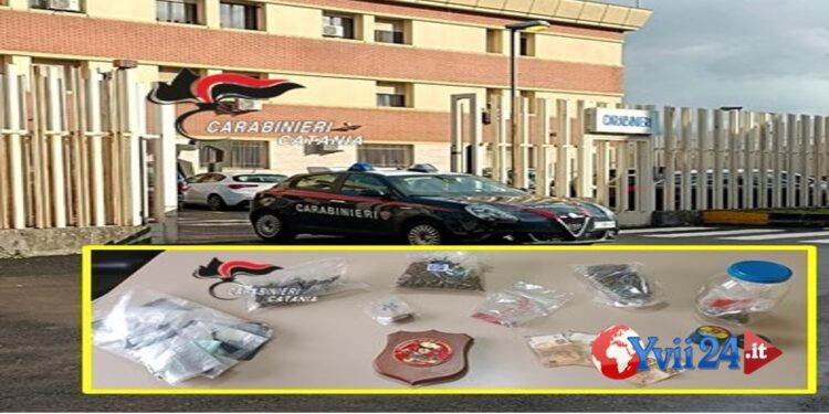 Prov. Catania. Scappa con la droga: ai domiciliari 34enne