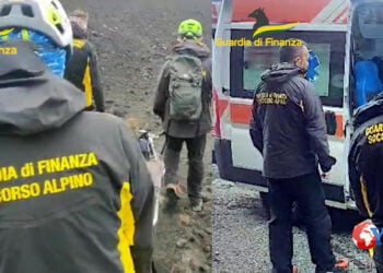 Catania. Soccorsa sull’Etna escursionista britannica