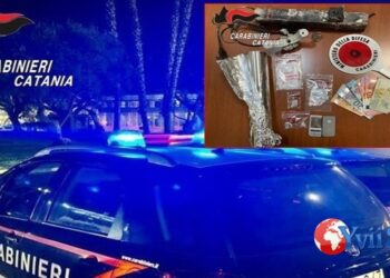 Catania. Droga e telecamere in casa, arrestato 44enne