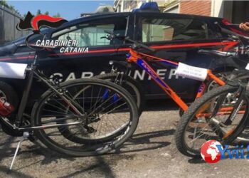 Prov. Catania. Rubano tre biciclette, denunciati due giovani