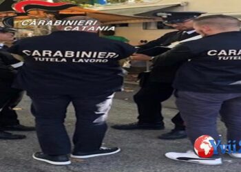 Catania. Nucleo Carabinieri Ispettorato del Lavoro: 235 ammende