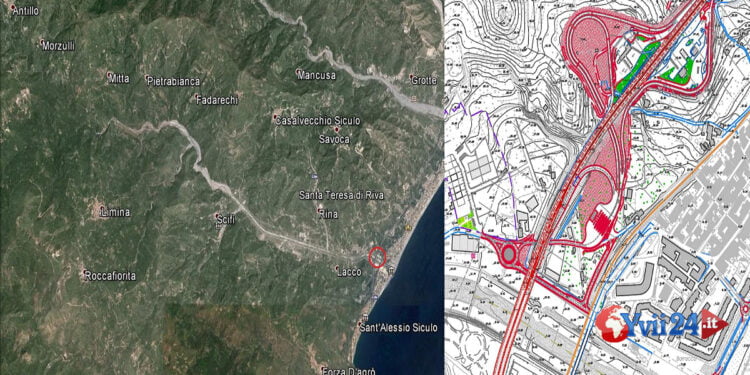 Sicilia. Appalto svincolo A18 Santa Teresa-Val d’Agrò