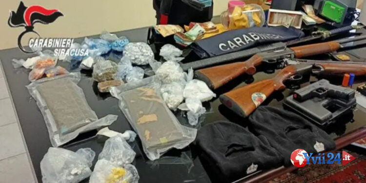 spaccio di droga a Siracusa